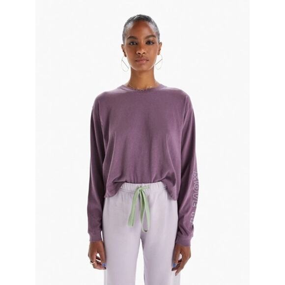 Mother the L/S Twister Crop Fli Fint size XS NWT - Picture 1 of 12